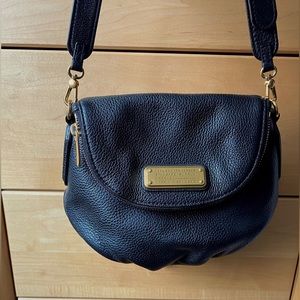 Marc by Marc Jacobs Mini Q Natasha pebbled leather crossbody bag
